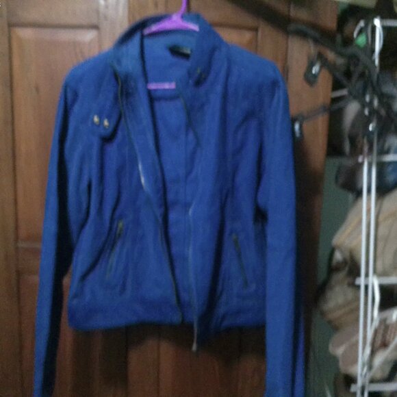 Blue Corduroy jacket and pant Set - Picture 2 of 3